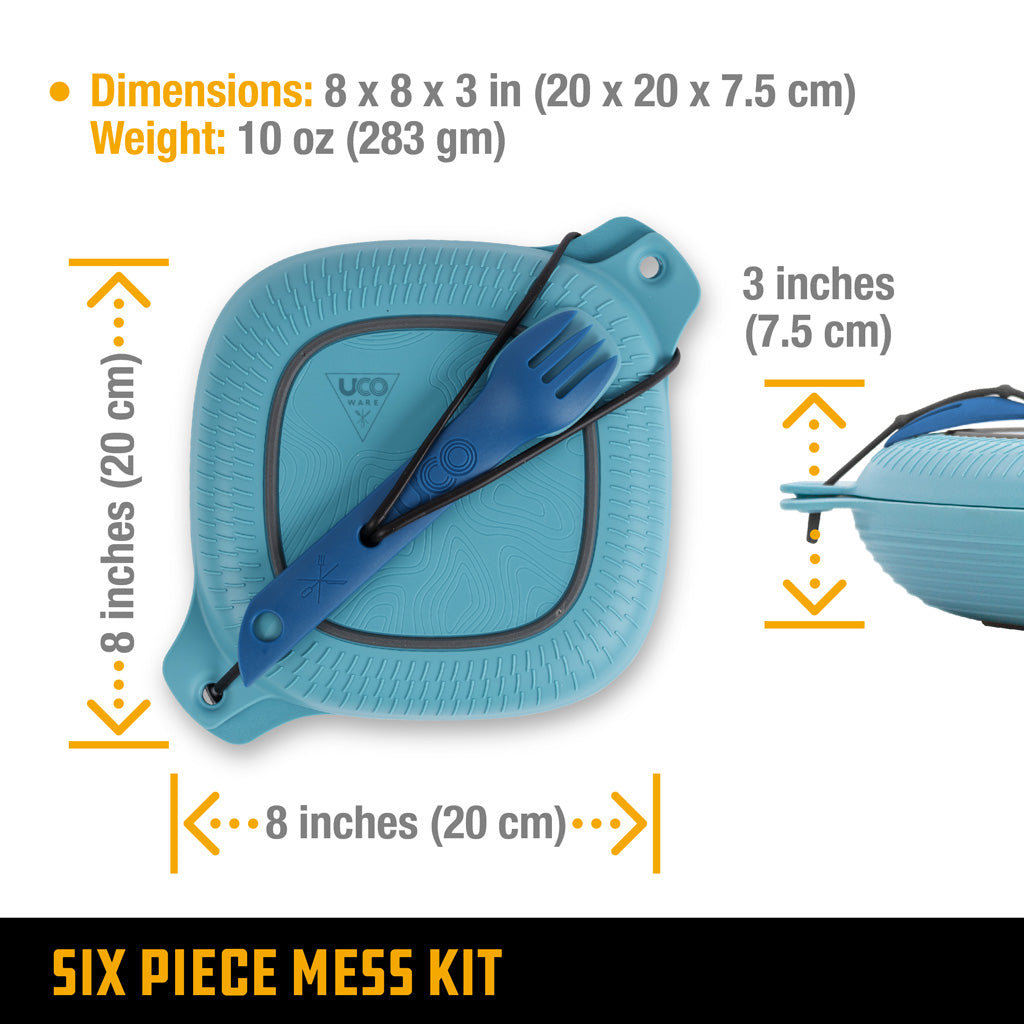 6 Piece Mess Kit