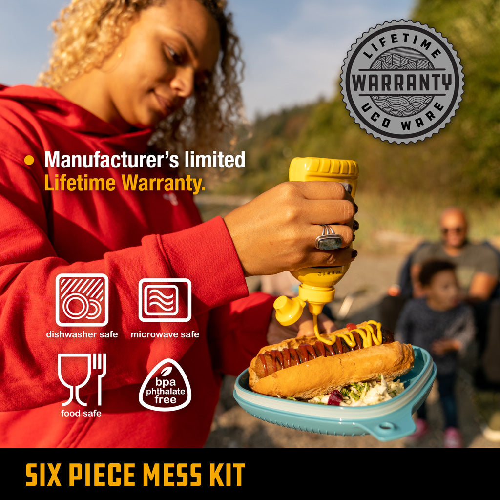 6 Piece Mess Kit
